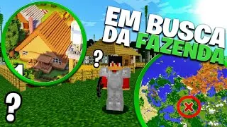 MINECRAFT SURVIVAL: EM BUSCA DE CONSTRUIR UMA FAZENDA