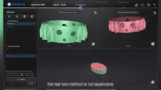 Mitalon Shining 3D OptimScan 5M Plus 3 Hizalama Metodlari