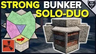 RUST - The SOLO Fortress - Rust Solo Base Design (2019)