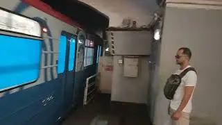 Диагностический состав,Синергия-1(81-717)на станции Новокузнецкая(2)г.Москва