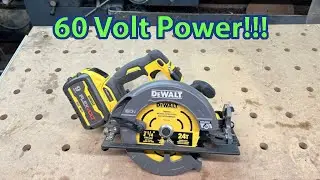 Dewalt 60 Volt DCS578 Flexvolt 7-1/4" Circular Saw Review