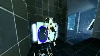 Lets Play Portal 2 Co-op with Gamebasher123 Part 5: OMG