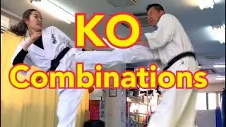 Karate Girl KO combinations1 空手女子 KOコンビネーション①
