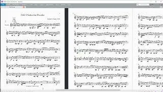 3160 3 Solos for Piccolo