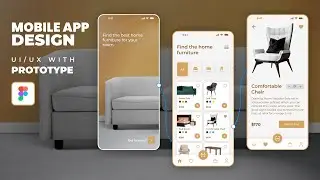 Figma Mobile App Design Tutorial | Mobile App Design UI/UX with Prototype | GDMentor