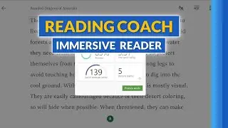 How to use Reading Coach in Immersive Reader 📖