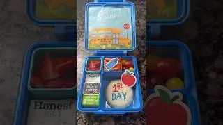 FIRST DAY OF SCHOOL LUNCH! #shorts #firstdayofschool #backtoschool