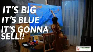 Cheap Joe's 2 Minute Art Tips - It's Big, It's Blue, It's Gonna Sell!!