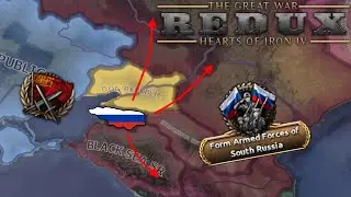 Trying to win the Russian Civil War as the White Army | Hearts of Iron IV