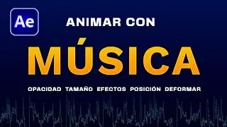 🎵 Animate any PROPRIETY and EFFECT with MUSIC in After Effects