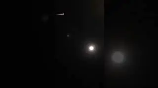 Rocket Launch Full moon 