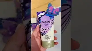 Butterfly body care #bathandbodyworks #butterfly #new #matcha54