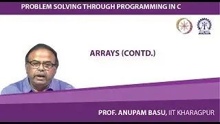 Arrays (Contd.)