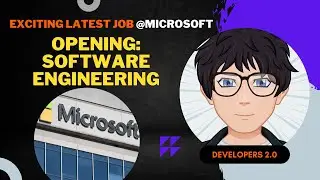 Exciting Job Opening: Software Engineering at Microsoft!