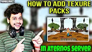 How To Upload Resource Pack in Aternos Server | How To Add Texture Packs in Aternos Server