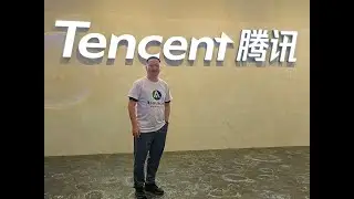 Michael Ma the general manager of Asourcing Electronics Limited, visited Tencent