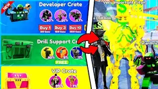 🤯 СЫГРАЛ ЗА НОВЫХ ЮНИТОВ В НОВОЙ ОБНОВЕ Toilet Tower Defense!