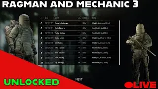 Tarkov Begins at LEVEL 32! Ragman and Mechanic FINALLY!! Escape from Tarkov LIVE