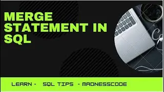 Use Merge in SQL Statement|