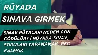 Rüyada Sınava Girmek Ne Anlama Gelir? | Büyük Bir Karar, Kader Dönüm Noktası!