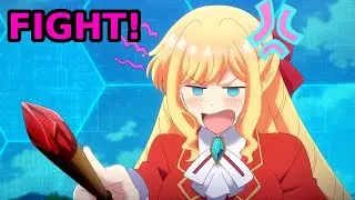 Rae and Claire Fight!! -I'm In Love With The Villainess EP 5 #anime