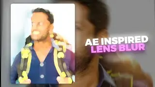 Lens blur | Ae inspired lens blur | free xml | Alight motion | XML