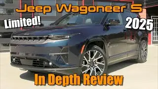 2025 Jeep Wagoneer S Limited: Start Up, Test Drive & In Depth Review