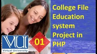 1-College File Education system Project in PHP - URDU / HINDI