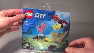 LEGO CITY Diver Polybag Review