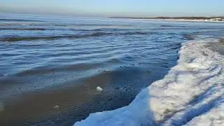 It's cold out there (Klaipeda, Baltic Sea)