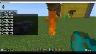 Minecraft Education: Detect entities like zombies, then check if they are cleared. (wave clear game)