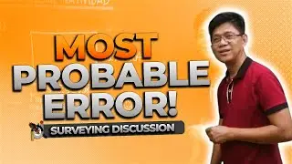 CE Board Exam Review: Most Probable ERROR! 