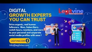 GROW YOUR SOCIAL MEDIA WITH LEGITVINE