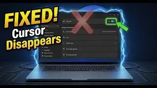 Mouse Cursor Missing in Windows 11 | Touchpad Settings