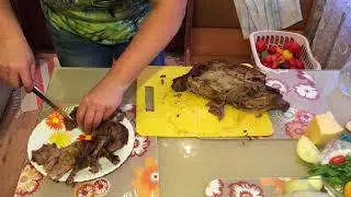 Мулард запечённый в духовке