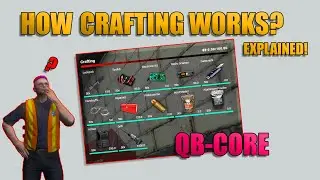 How to craft items on qb-core? Fivem Roleplay - SBT CITY