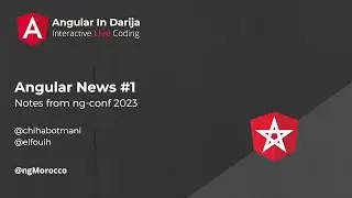 Angular News #1 - Angular in Darija