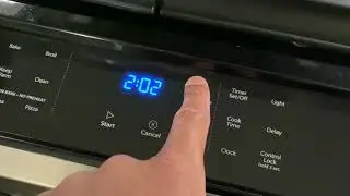 Whirlpool Stovetop/Oven - How to Set Clock