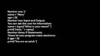 Python Beginners: Start With This Program!