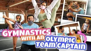 We Tried Gymnastics with Peng Peng Lee | Nick and Sienna