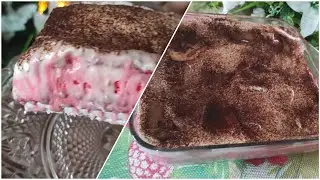 تحلية رائعة ب  03 مكونات فقط حجم عائلي جربوها اكيد راح تعجبكم