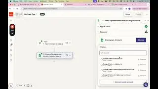 How to use deal.ai's Zapier app to send contacts to a Google Spreadsheet