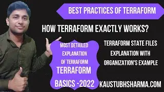 TERRAFORM BEST PRACTICES |TERRAFORM WORKING |TERRAFORM TUTORIAL FOR BEGINNERS 2022