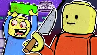 pros make LEGO in gartic phone animation