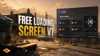 [FREE] FiveM Loading Screen | Full Customizable | Modern UI