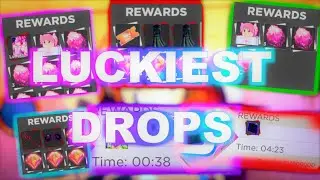 The *LUCKIEST* DROPS In Anime Dimensions (0.0000001% CHANCE)