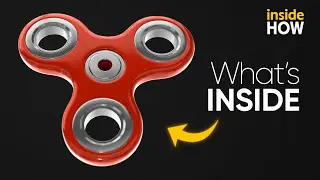 How a Fidget Spinner REALLY Works? | Inside How | 3D Animation
