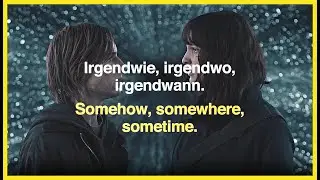 Nena - Irgendwie Irgendwo Irgendwann (GERMAN & ENGLISH) LYRICS