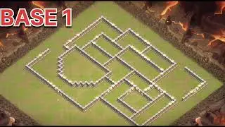 NEW Best Town Hall 11 (TH11) War Base Layout + Copy Link 2025 | TOP 3 TH11 Trophy Base | COC TH11