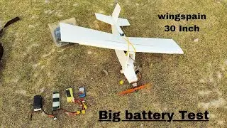 3 Channel RC Plane weight test  @INDIRC1